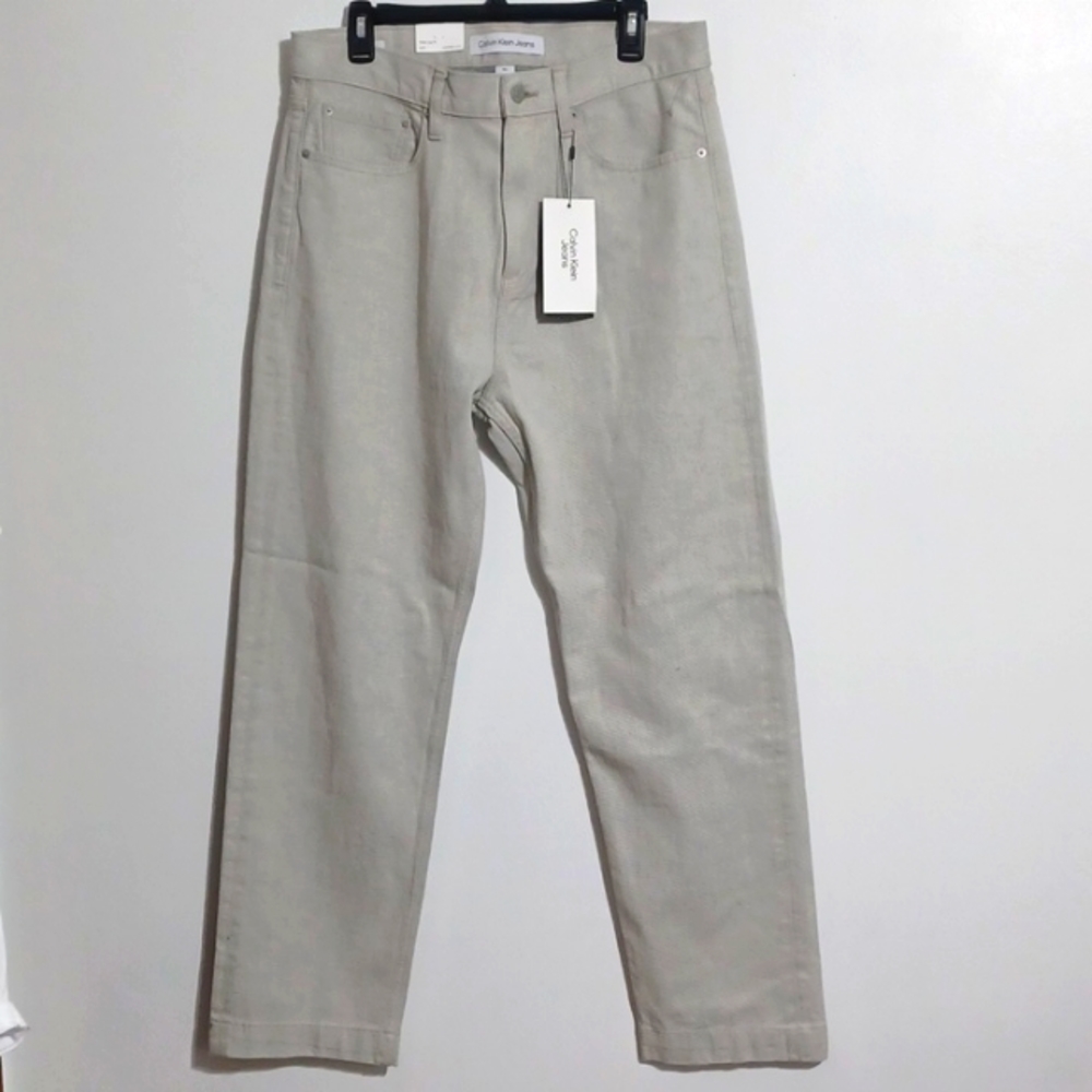 NWT - Size W32 CALVIN KLEIN JEANS "Wide leg fit",  Business, work, casual pants